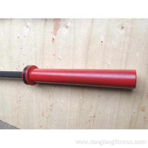 Black ceramic resin female pole with red sleeve